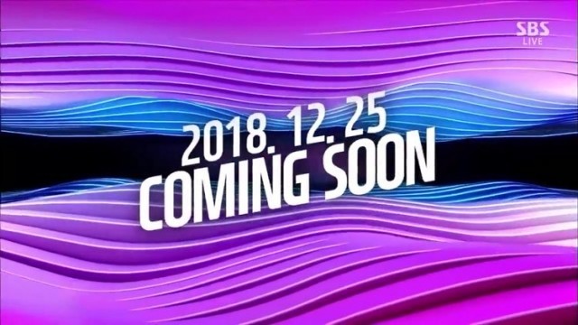  2018 SBS Gayo Daejun Music Festival Poster