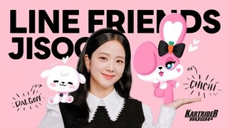 JISOO X LINE FRIENDS X KARTRIDER RUSH Episode 5 Cover