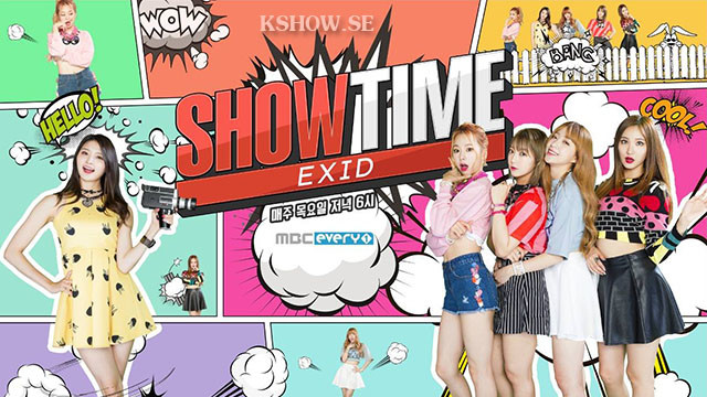  EXID's Showtime Poster