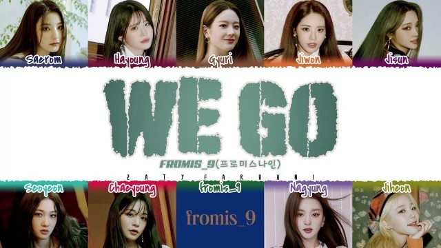  Fromis 9 Here We Go Poster