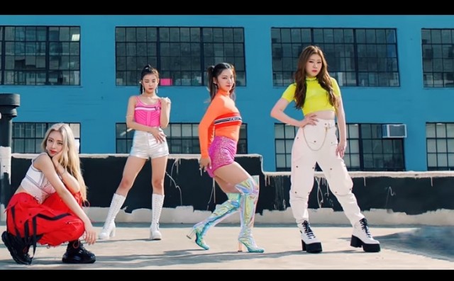  ITZY "ICY" MV BEHIND Poster