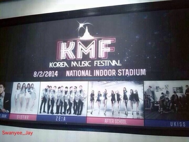  Korean Music Festival Poster
