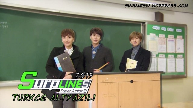  LINE TV Surplines Super Junior Poster