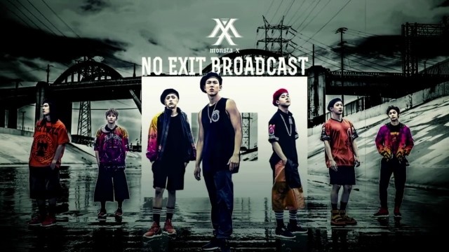  MONSTA X: No Exit Broadcast Poster