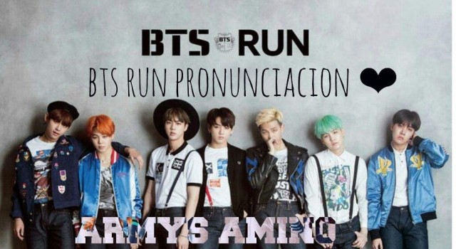  Run BTS Poster