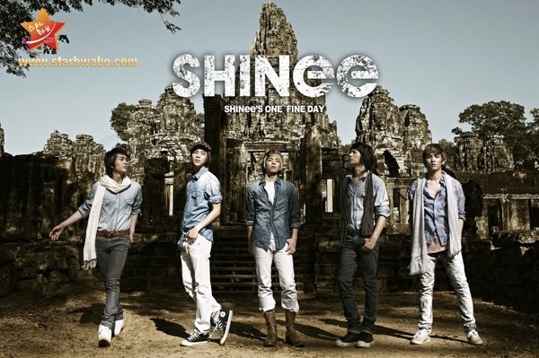  Shinee One Fine Day Poster