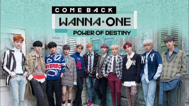  Wanna One Comeback Show - Power Of Destiny Poster